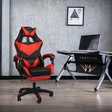 Gaming Chair Ergonomic High-Back Computer Desk Chair with Lumbar Support Swivel