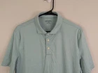 Untuckit Polo Shirt Men's Large Green Short Sleeve Stretch Casual Preppy