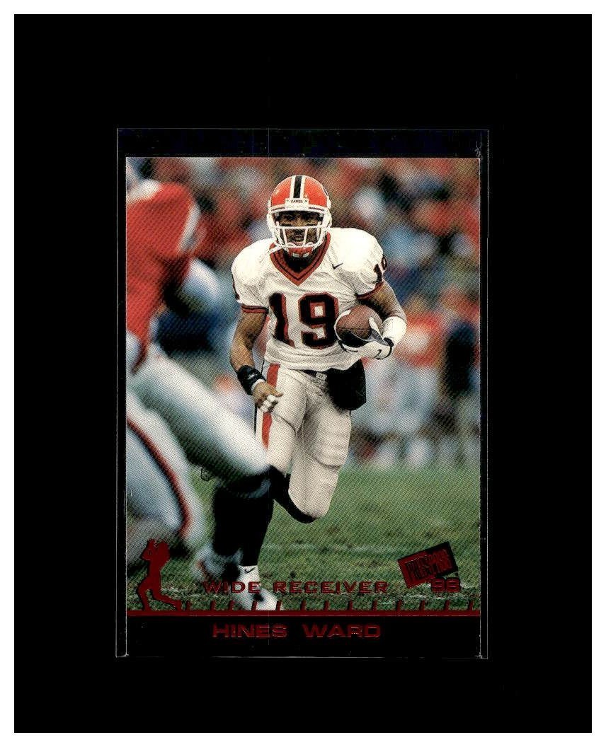 1998 Press Pass - Hines Ward #32 Paydirt Red (RC)