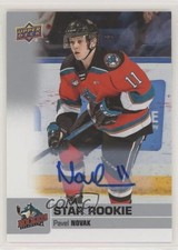 2019-20 Upper Deck CHL Star Rookie SP Auto Pavel Novak #346 Auto 05kc