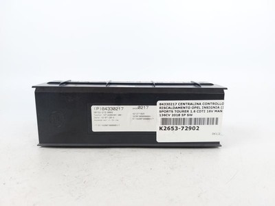 84330217 motorsteuergerät OPEL INSIGNIA Z18 2017 - 1.6DIESEL LVL K2653-72902
