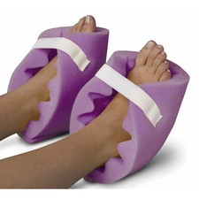 Medline Convoluted Foam Heel Ankle Protectors Purple 