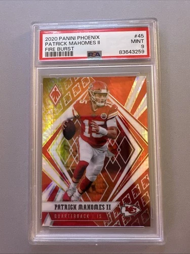 2020 Panini Phoenix - Patrick Mahomes II #45 Fire Burst