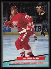 1992-93 Fleer Ultra #289 Ray Sheppard Detroit Red Wings NM