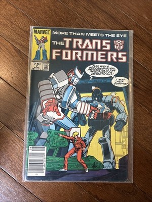 Transformers #7 Marvel 1985 Deadstock Sealed Mint Unread Vintage G1 Comic