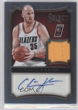 2014-15 Panini Select Auto Materials 20/35 Chris Kaman #61 Auto 0c3
