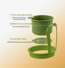 MINGZE Colino per alimenti in acciaio inox a maglia fine conico 9 cm colino setaccio con