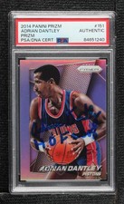 PSA/DNA 2014 Prizm Silver Adrian Dantley PSA/DNA Authentic Card & Auto HOF 16b5