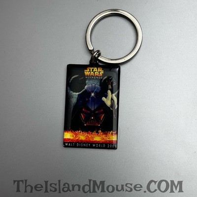 Disney Star Wars Weekends 2005 Key Chain Darth Vader Mickey