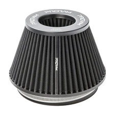 Ramair 3 inch 76mm OD Universal High Performance Dry Air Filter & Velocity Stack