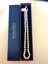 PearlsOnly White Freshwater Cultured Pearl Strand Necklace 46cm