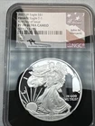 2021-W Type 1 Proof American Silver Eagle NGC PF70 ULTRA CAMEO FDOI Mercanti Sig