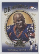 2002 Donruss Gridiron Kings DK Originals 981/1000 Terrell Davis #DK-20 HOF 0f8