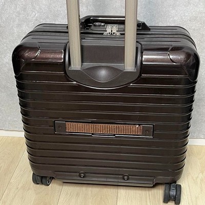 Rimowa Salsa Deluxe HYBRID 23L Brown 4-wheels Carry Case Suitcase