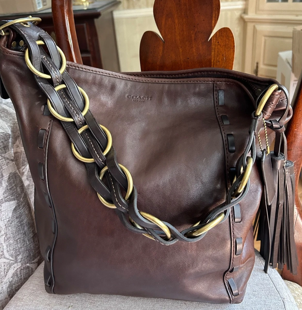 25+ Coach Legacy Brown Bags & Handbags for Women for sale