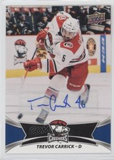 2016-17 Upper Deck AHL Auto Trevor Carrick #6 Auto yf0