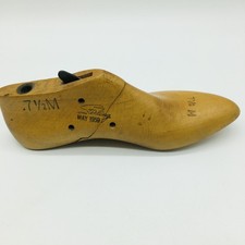 Vintage Sterling Wood Shoe Last Form MAY 1959 Size 7 1/2 M Women's Shoemaking