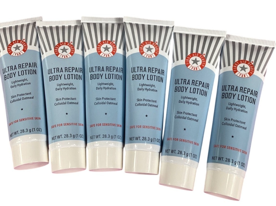 Set Of 6 First Aid Beauty Ultra Repair Body Lotion 28.3g Each Skincare sensitive