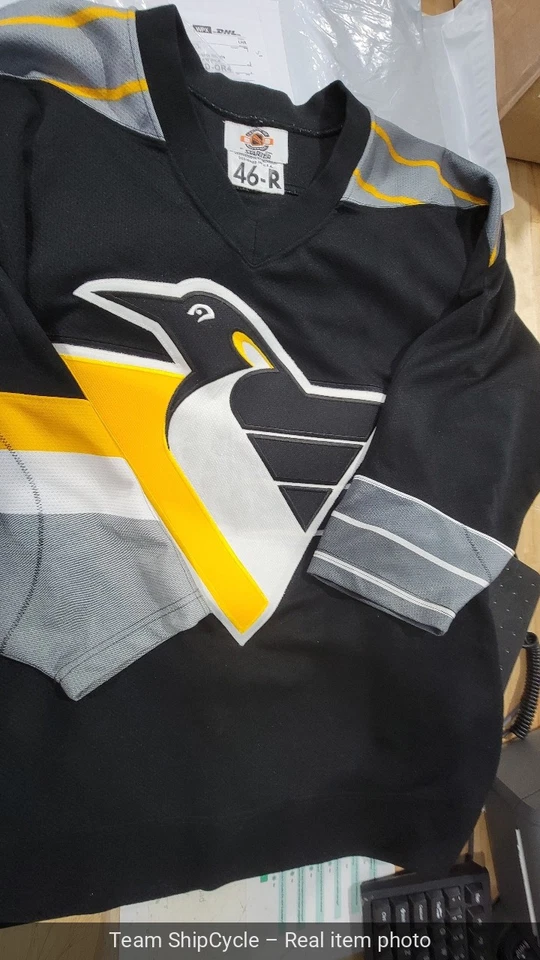 Футболка Starter Pittsburgh Penguins Robo Pen градиент НХЛ черная альтернатива G2U - Изображение 4 из 4