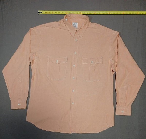 Men St Michael Shirt Beige Cotton 42 / XL / 50