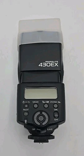 Canon 430EX Speedlite Flash With Diffuser Cap. Tested