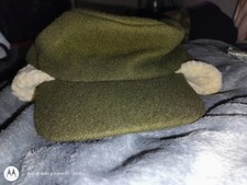 NWOT Broner Wool Winter Hat with Ear Flaps - Made in USA - Men's XL Olive Green
