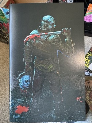 Fame: JOHN CARPENTER, Jason vs Michael, Jonathan Uribe EMBOSSED, Ltd 100 NM