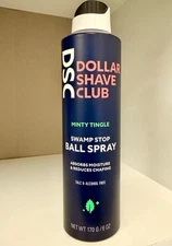 Dollar Shave Club Minty Tingle Spray 6oz – Moisture Absorbing & Anti-Chafing