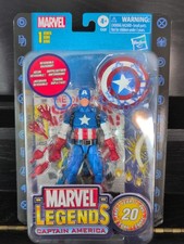 Hasbro Captain America Action Figure Marvel Legends 20th Anniversary 20 Years