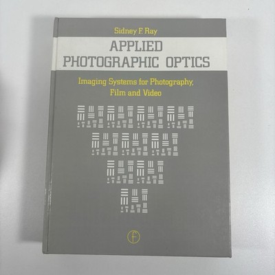 Applied Photographic Optics, Sidney F. Ray, 1st Edition Rare Hardback Book
