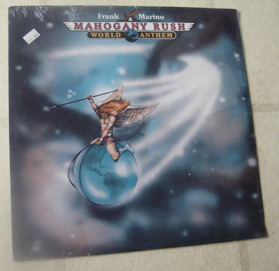 MAHOGANY RUSH 1977 ''WORLD ANTHEM'' NEW/SEALED VINTAGE US PROMO LP frank marino
