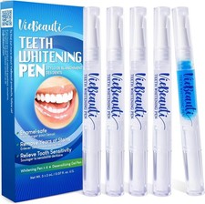 Teeth Whitening Pen Gel Kit, Remineralizing Pen for a Brighter Whiter Smile