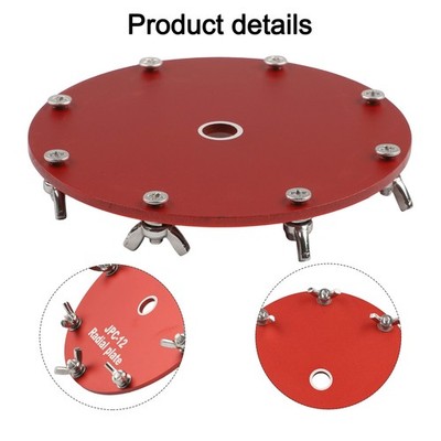 Bodengitterplatte für PAC-12 JPC-12 Antenne Aluminium Material 11 cm Durchmesse