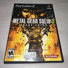Metal Gear Solid 3 Snake Eater (PlayStation 2 PS2, 2004) CIB Complete Near Mint