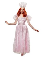 Rubies Women's Wizard of Oz Glinda Costume Dress and Tiara Medium