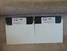 VINTAGE 1990 John Link Q Labs SuperPatch 8.0 Disks 1 and 2 Apple?