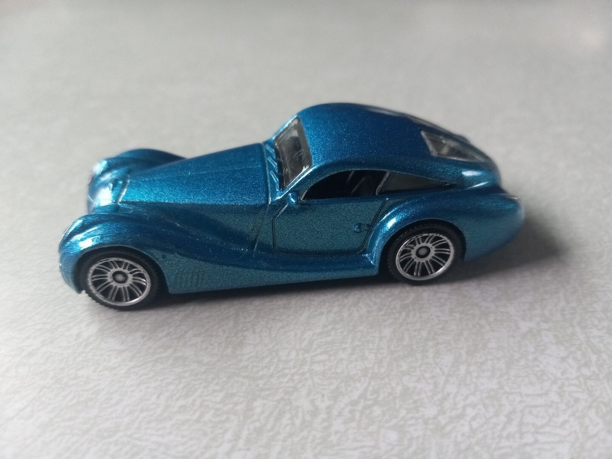 2008 Matchbox Beautiful Blue Metallic Morgan Aeromax 2009 - 1:64