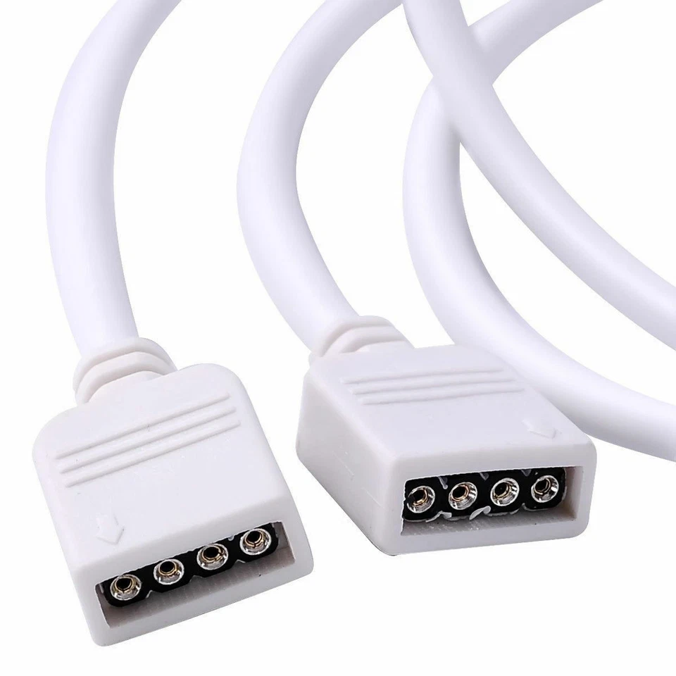 4 Pins Extension Cable Connector for RGB 5050/3528/2835 LED Strip Light 2.5M 8ft - Image 4 of 4