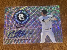 COLEMAN COLE BRANNEN 2016 Leaf Perfect Game LEAF ETCH AUTOGRAPH #3/10 RED SOX