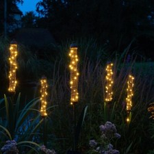 Noma Garden Outdoor Bulrush Stake Light x1 Solar Powered / Outdoor Lighting