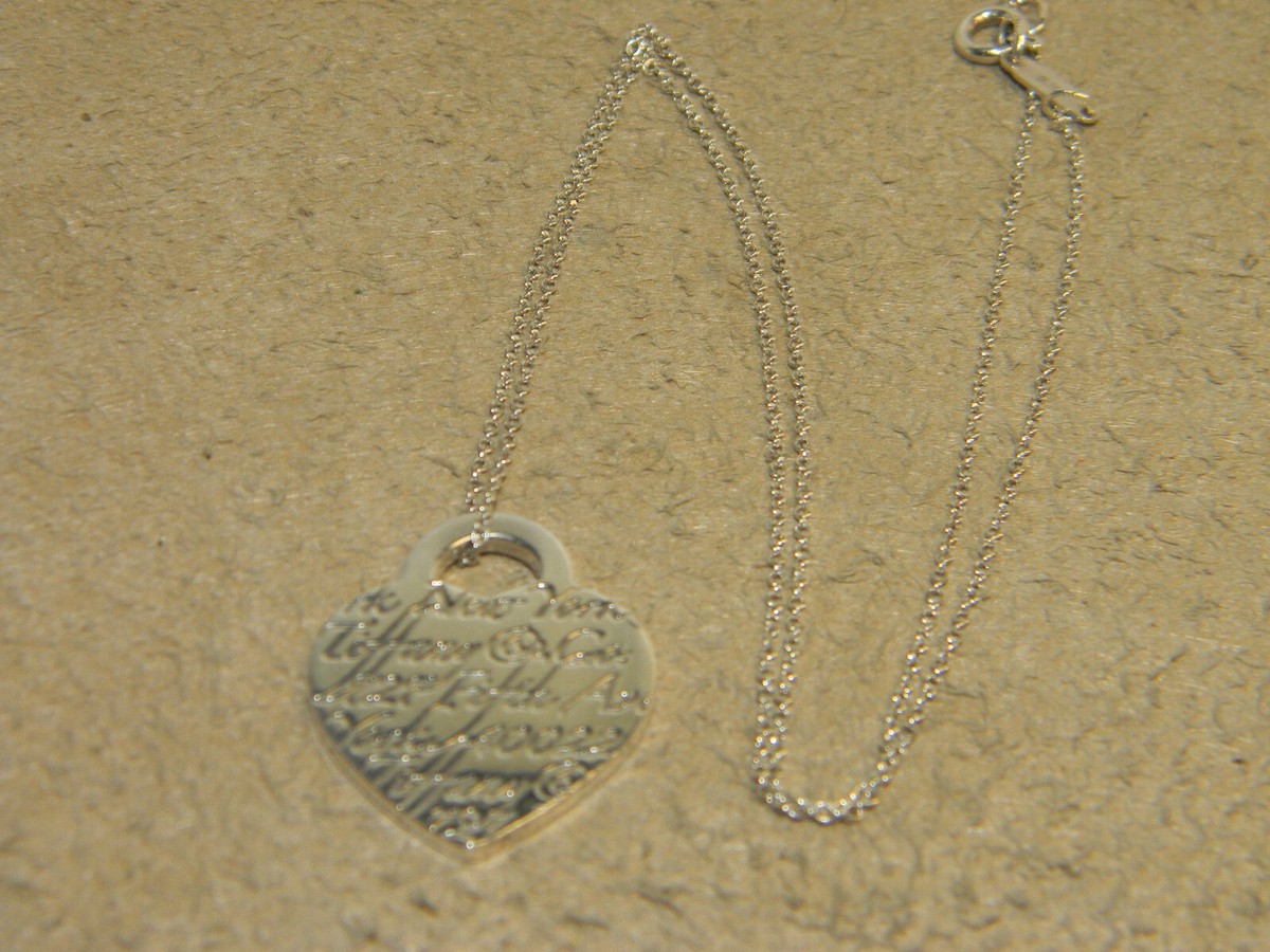 即発送【TIFFANY & CO】HEART NECKLACE★ネックレス ハート Return to Tiffany™ mini double heart tag pendant in silver