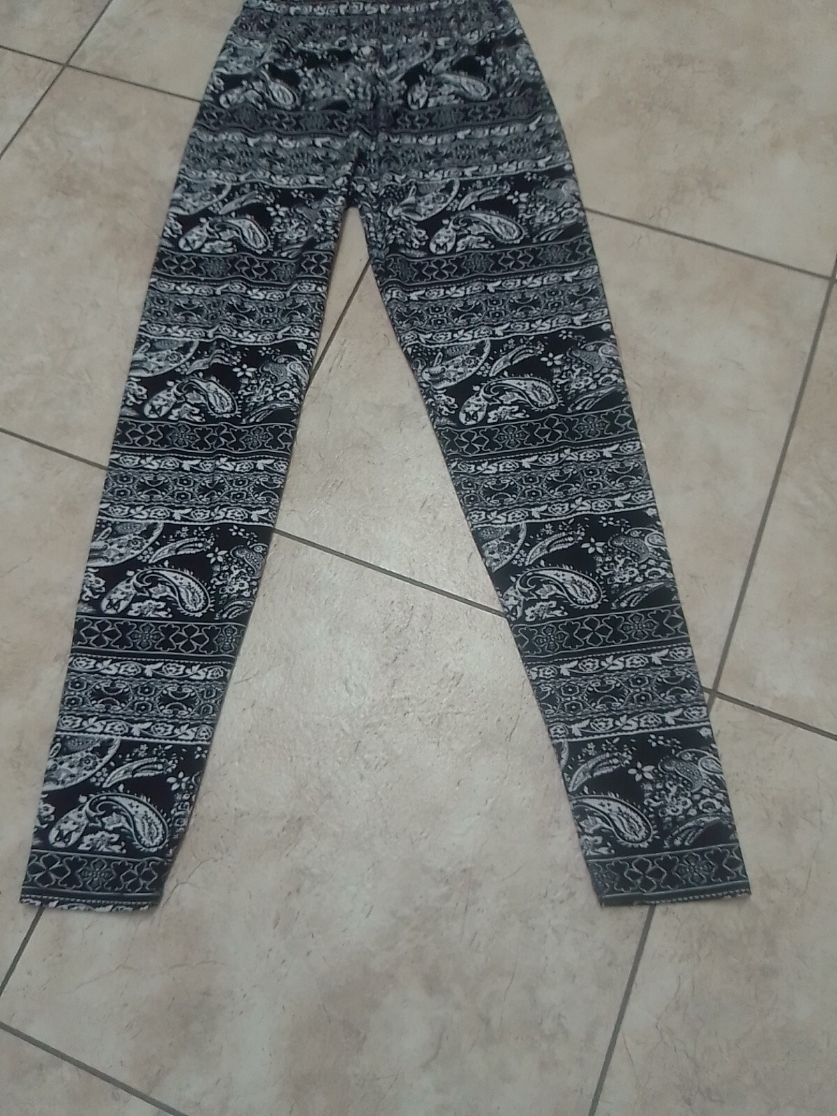 Leggings Snow Flawer Soft Stretch Junior Women Jim Sport Comfy Pants Black Beach-image