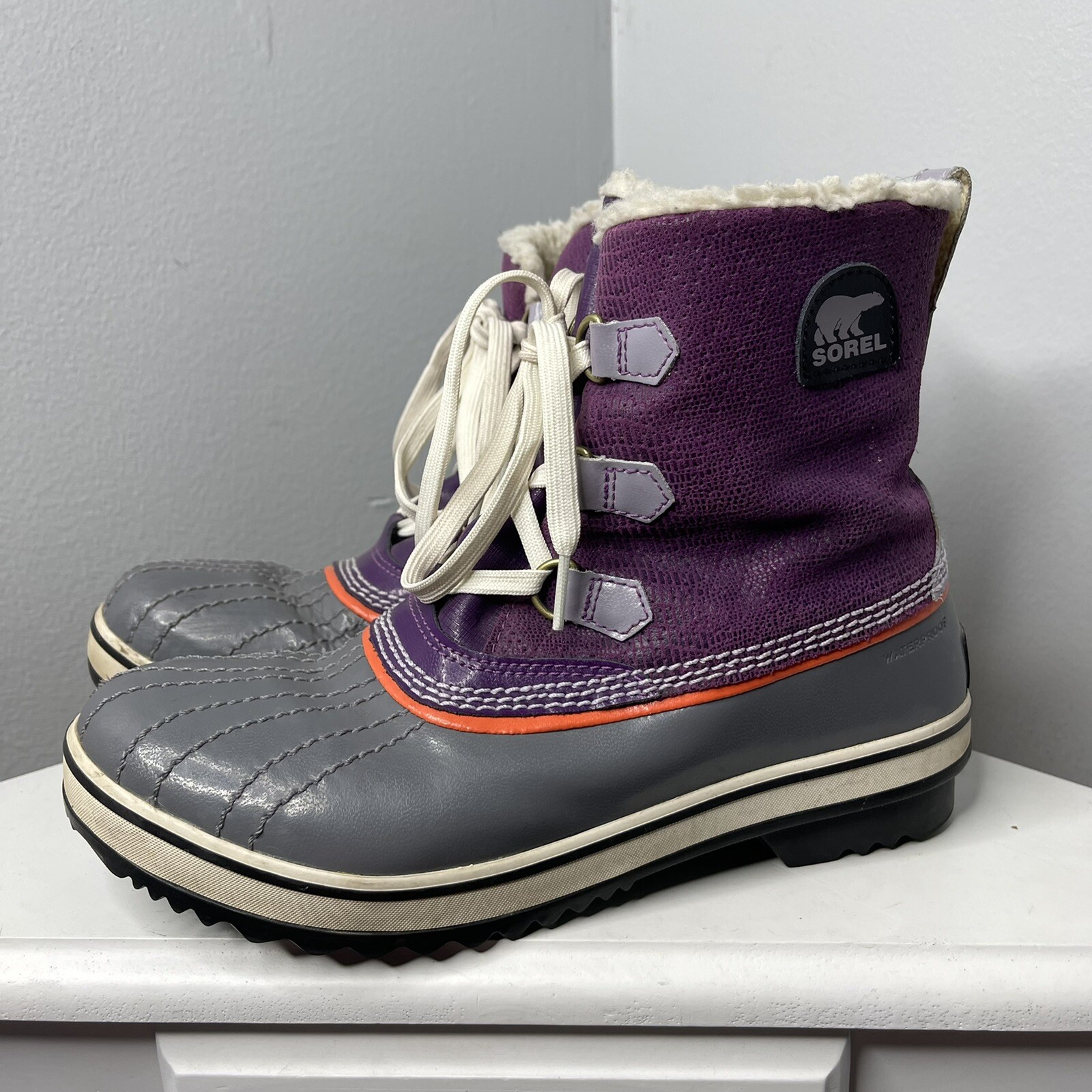 Sorel Winter Carnival Snow Boots Purple 