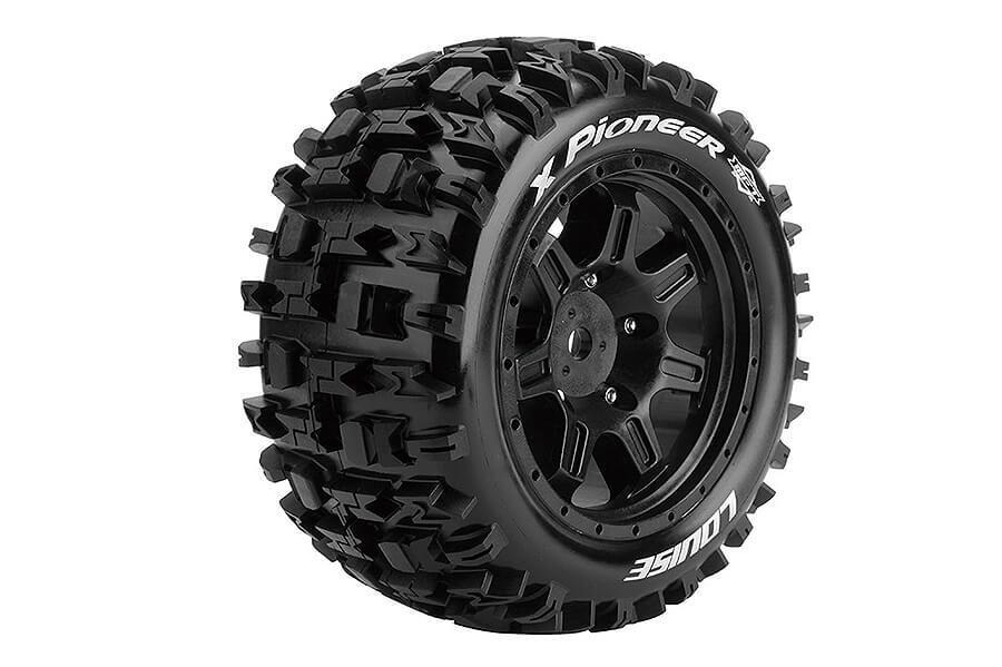 LOUISE RC LT3296BM X-PIONEER BLACK MOUNTED ARRMA KRATON 8S HEX24MM