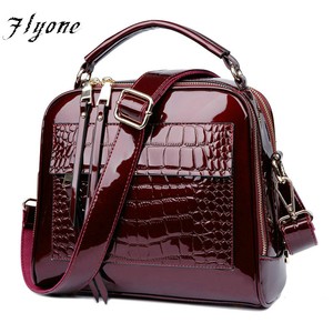 leather stylish bolsa