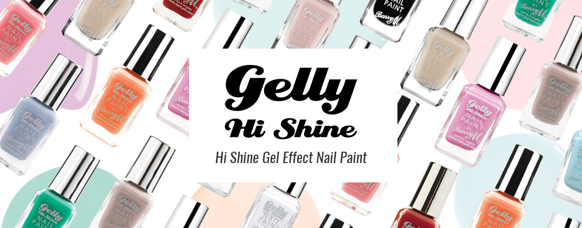 Barry M Gelly Hi Shine Nagellack In Pear – Grün-glänzend, Vegan, Tierversuchsfrei