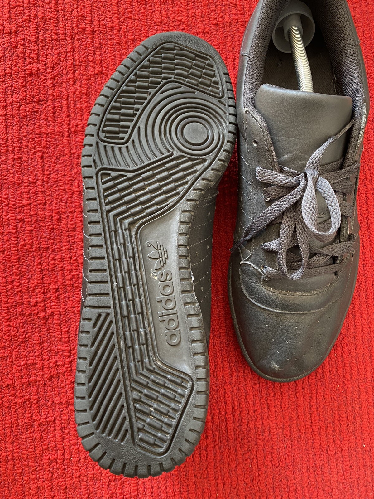 Adidas Yeezy Powerphase Calabasas Core Black Size 12 Gem