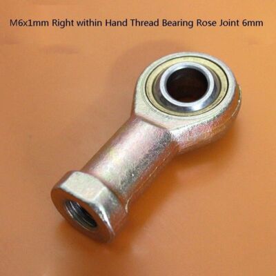 M6x1 Female Performance Rod End, Right within Hand Thread Bearing Rose Joint 6mm