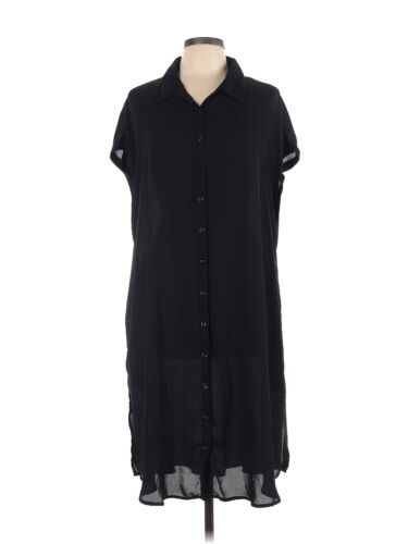Torrid Women Black Casual Dress 1X Plus