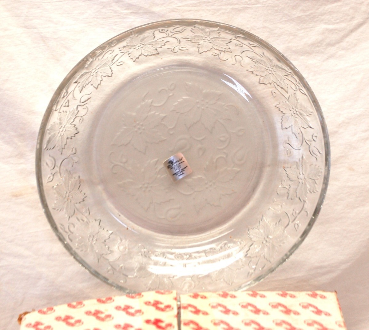 Princess House Fantasia Crystal Individual Pasta Bowls Set of 4